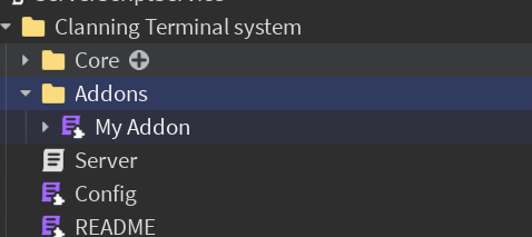 Configure the terminal